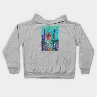 Girl in the Meadow Kids Hoodie